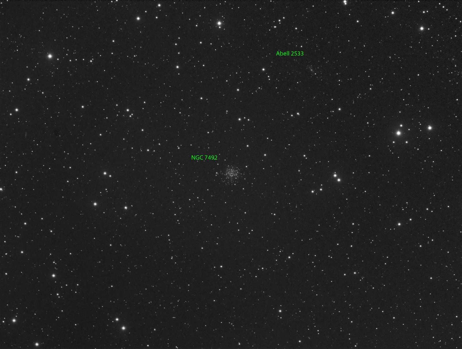 NGC 7492 - Luminance