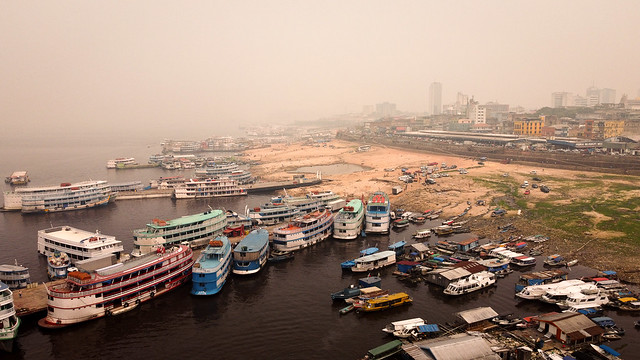 Amazon Drought: Manaus Covered in Smog