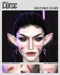 Face Add-on "Succubus Scars"