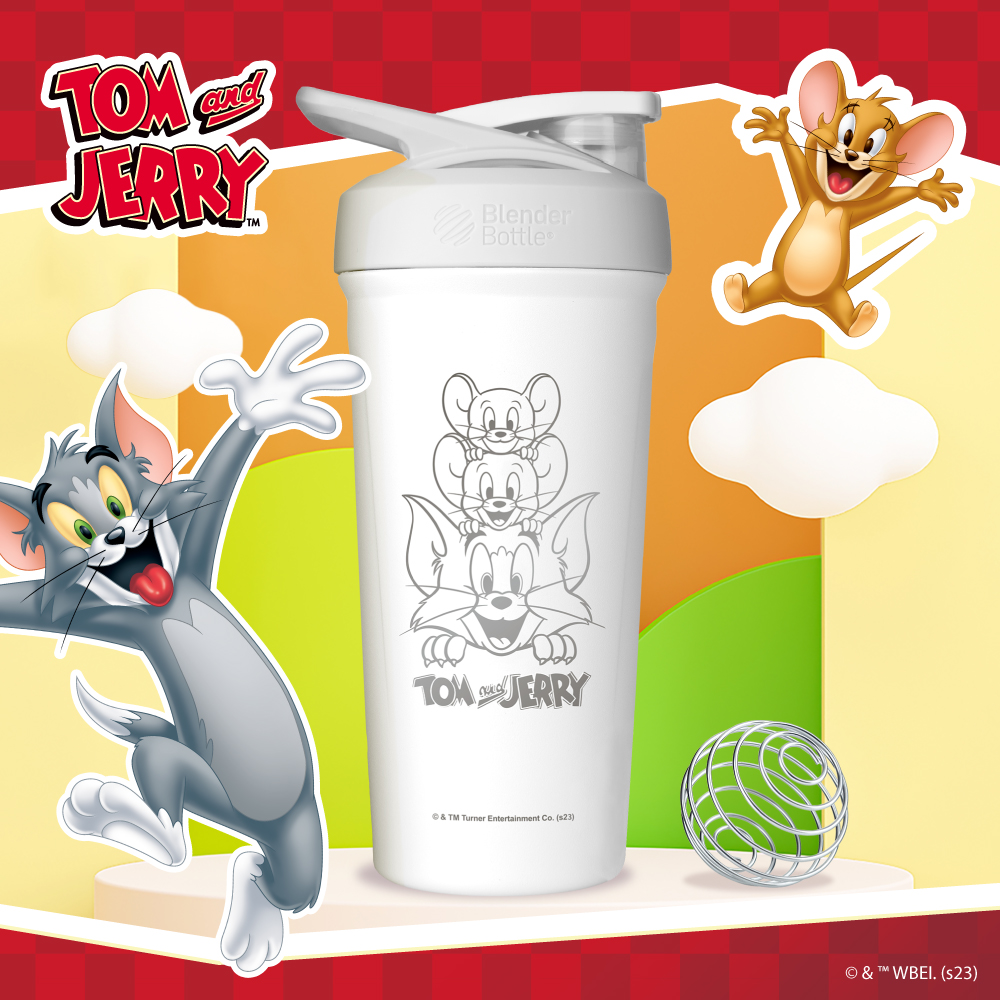 BlenderBottle Strada Tom & Jerry Shaker Cup Insulated Stainless Steel  Bottle24oz - Shop blender-bottle Pitchers - Pinkoi