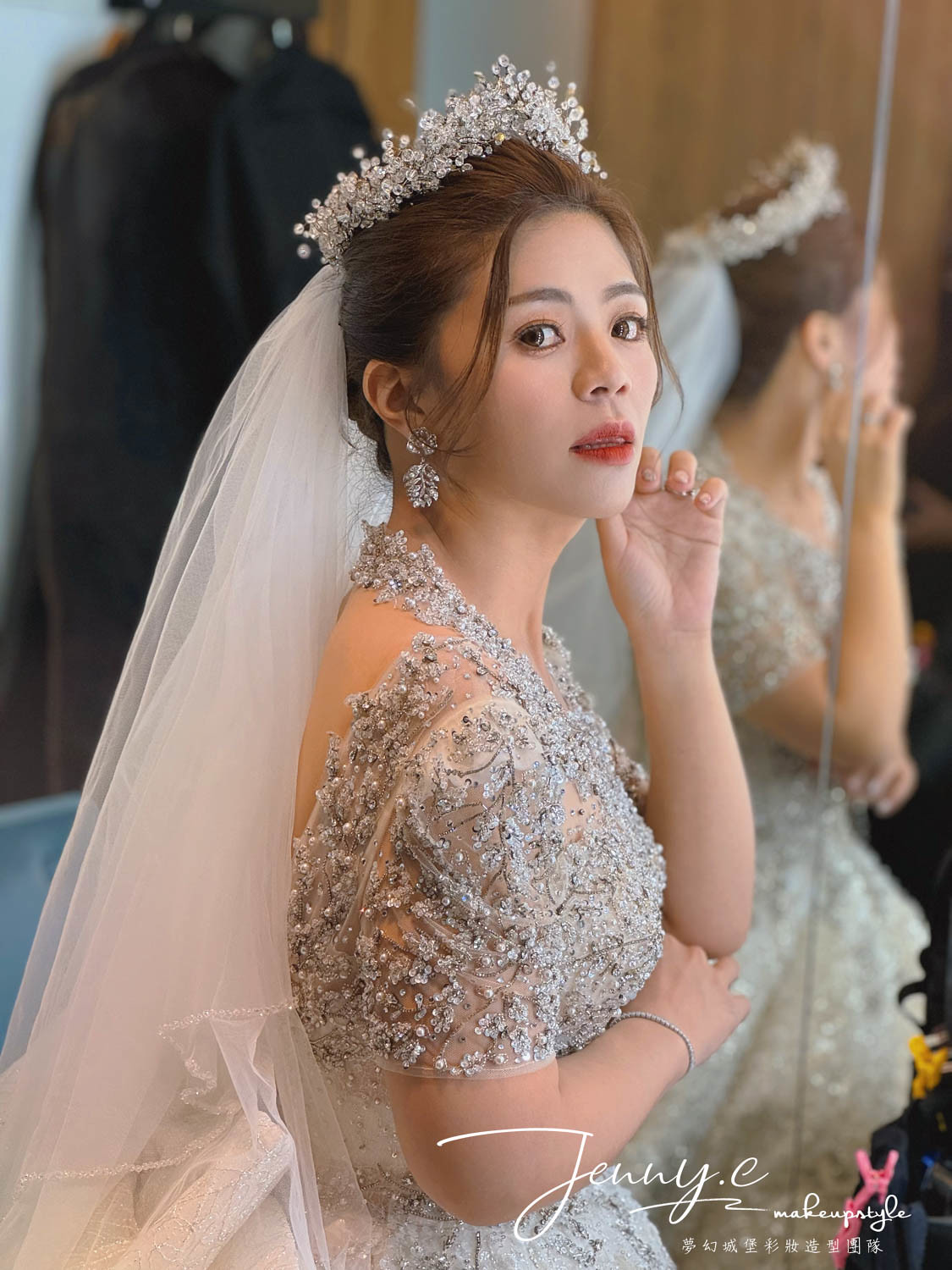 【新秘蓁妮】bride 雅甄 訂結婚造型 / 韓系奢華,質感仙女