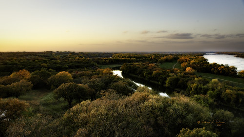Sunset On The Platte River by elpeterso69, Sun set on the Platte River can get very colorful or in this case just a nice pastel coloring with s