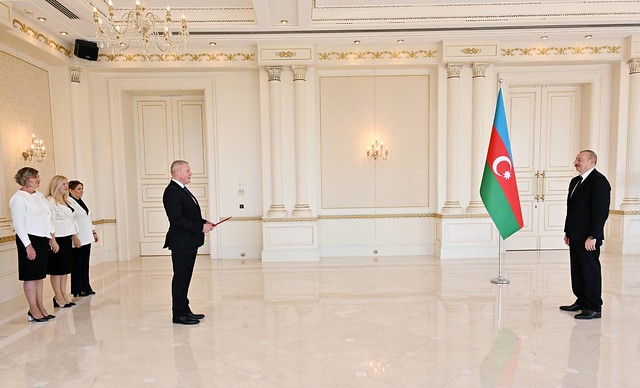24.10.2023. Azerbaidžānā akreditēts Latvijas vēstnieks Edgars Skuja 