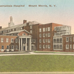 Mt. Morris Tuberculosis Hospital This is what the Mt. Morris Tuberculosis Hospital would have looked like when it was treating patients in the mid-twentieth century. Note the large porches and windows that were essential for open-air treatment. Today the building appears almost identical, but now provides a different kind of service as the center for Livingston County Social Services. 

Recommended Citation: Livingston County Historian&#039;s Office, New York

For more information contact us at the Livingston County Historian’s Office at: 
&lt;a href=&quot;https://www.livingstoncounty.us/162/County-Historian&quot; rel=&quot;noreferrer nofollow&quot;&gt;www.livingstoncounty.us/162/County-Historian&lt;/a&gt;
