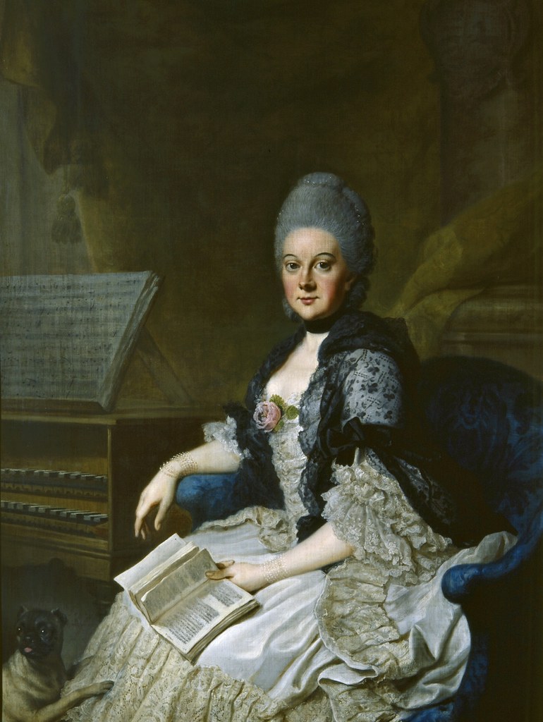 Johann Ernst Heinsius (1731-1794) - Anna Amalia von Braunschweig-Wolfenbüttel