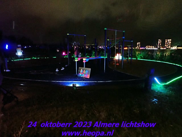 2023-10-24 Almere - Avond  lichtshow (28)