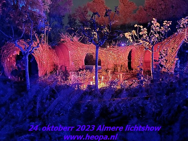 2023-10-24 Almere - Avond  lichtshow (15)