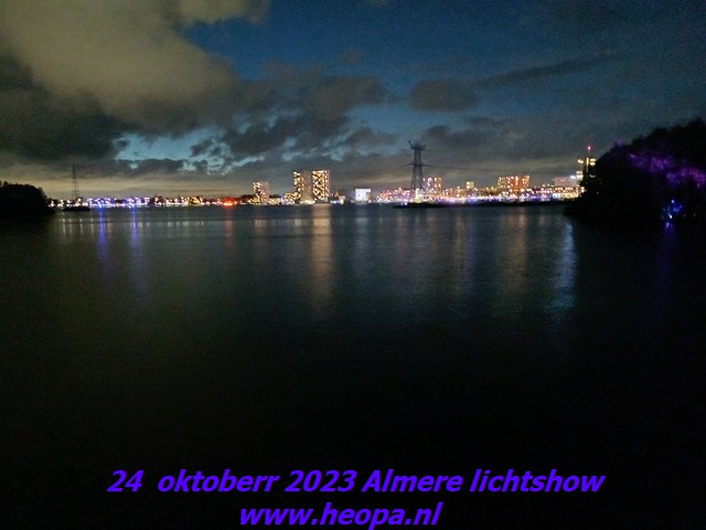 2023-10-24 Almere - Avond  lichtshow (6)