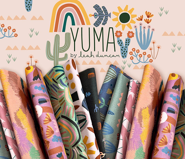 Cloud9 Fabrics Yuma Collection by Leah Duncan