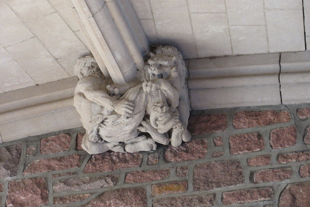IMG_1755 Washington University - Brookings Hall archway grotesques