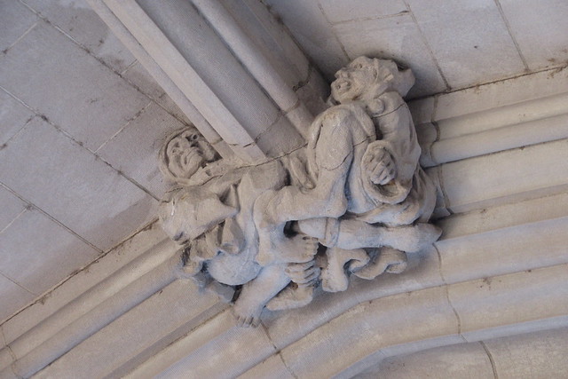IMG_1754 Washington University - Brookings Hall archway grotesques