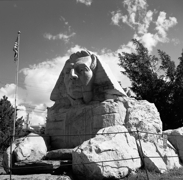 Joseph Smith Sphinx, Gilgal Sculpture Garden, Salt Lake City, UT