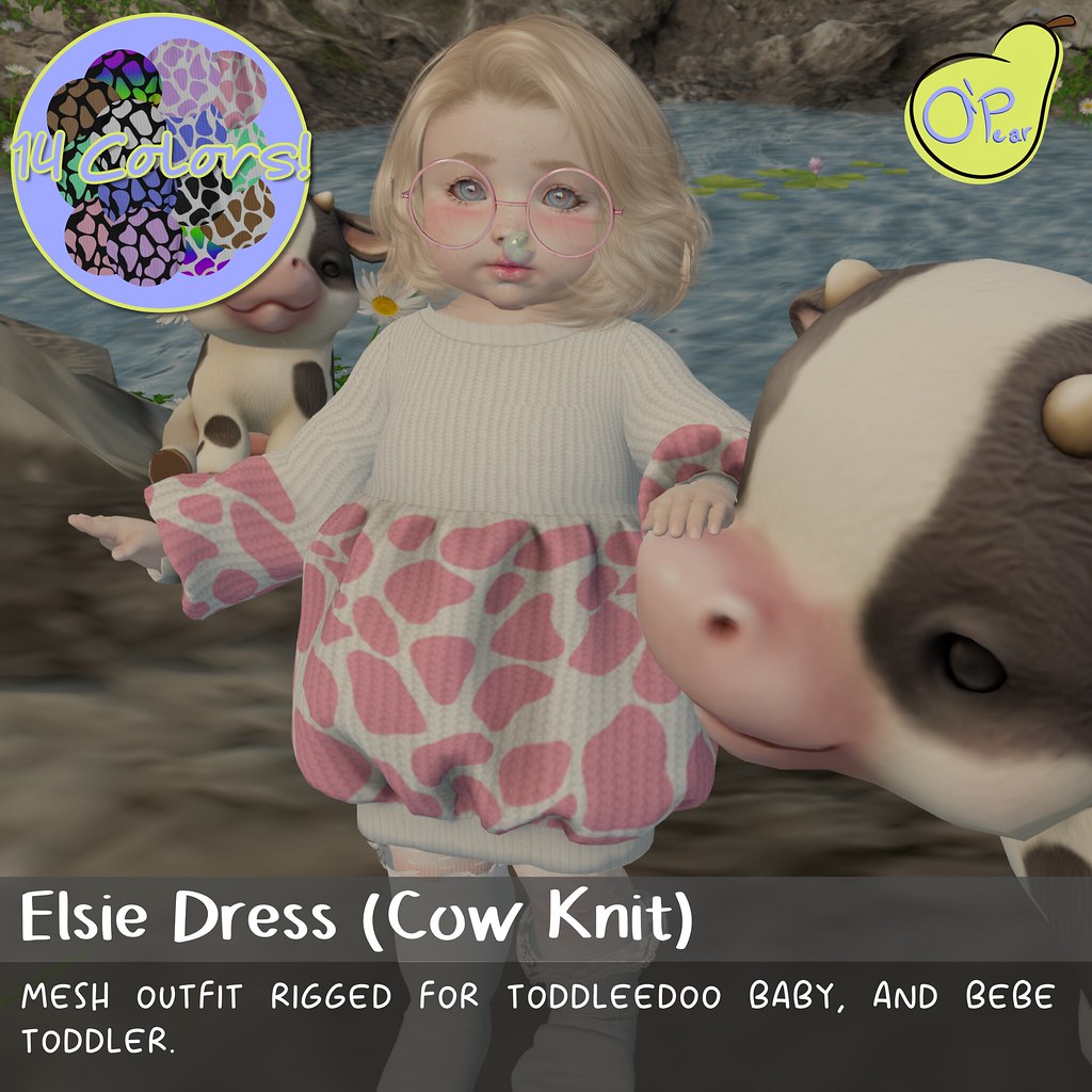 Elsie Dress (Cow Knit) Flickr Ad