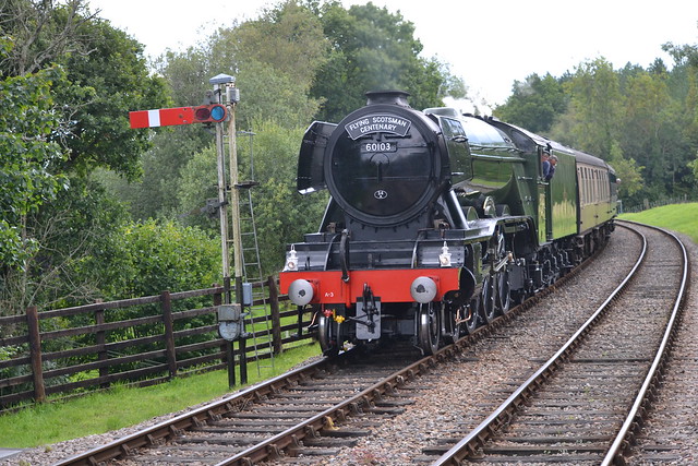 Flying Scotsman at Bluebell Railway 2023