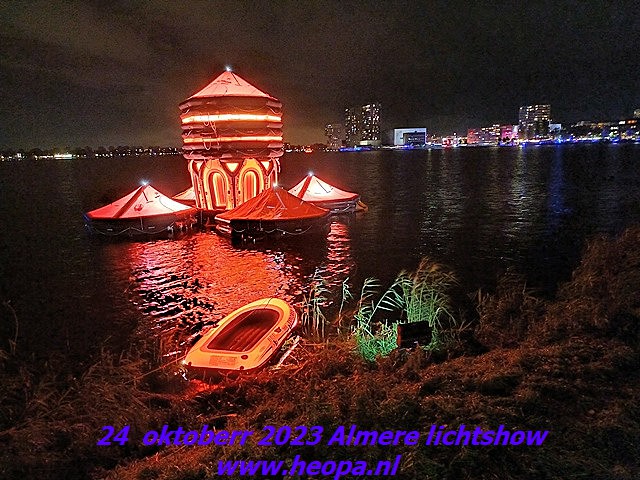 2023-10-24 Almere - Avond  lichtshow (55)