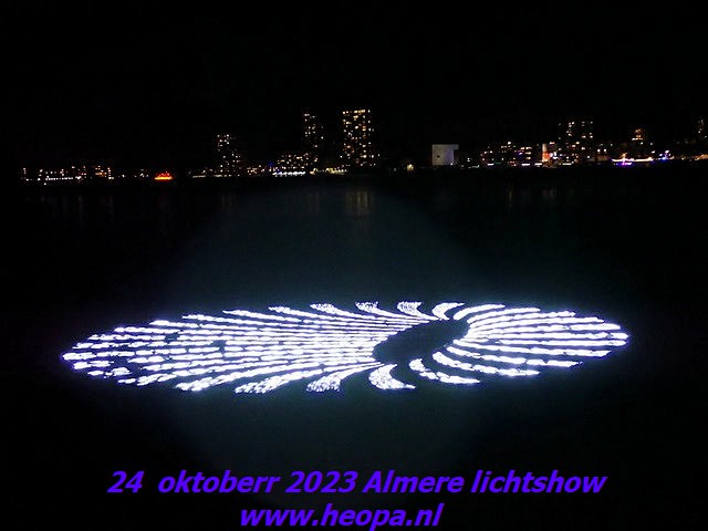2023-10-24 Almere - Avond  lichtshow (9)