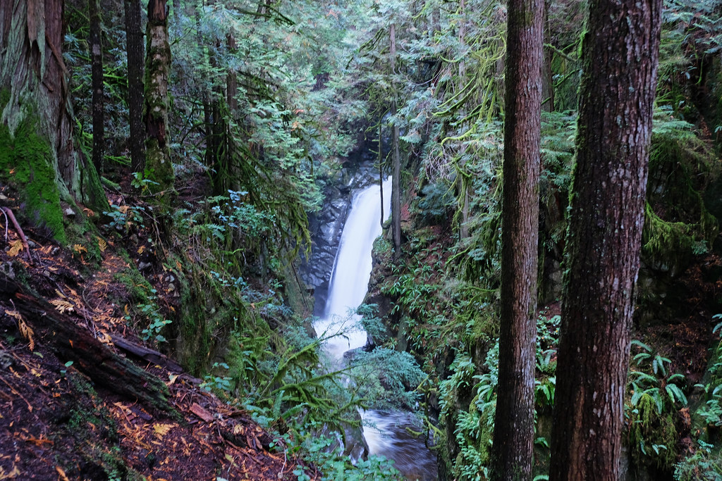 Upper Cypress Falls, Cypress Falls Park, West Vancouver, BC, Canada