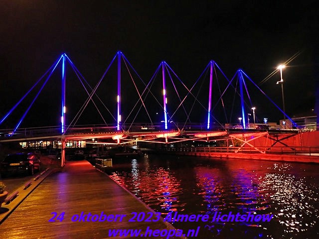 2023-10-24 Almere - Avond  lichtshow (42)