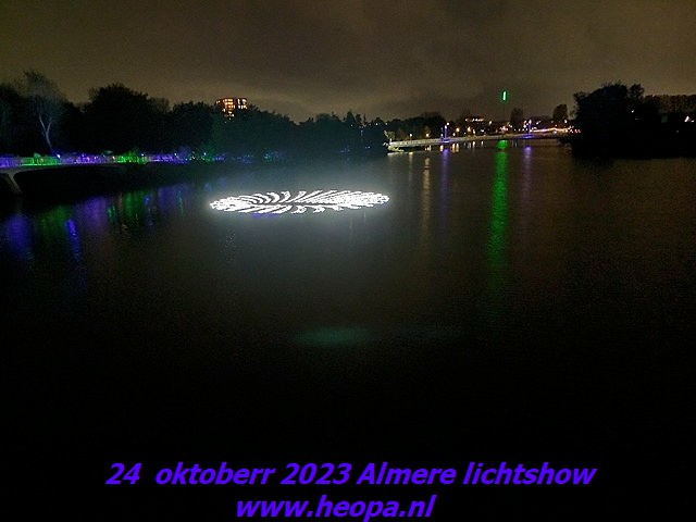 2023-10-24 Almere - Avond  lichtshow (7)