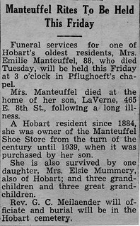 2023-10-25. 1956-05-17 Gazette, Manteuffel Rites To Be Held This Friday