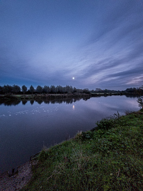 Moonrise On The Thames At Abingdon