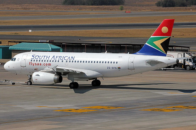ZS-SFN | Airbus A319-131 | South African Airways
