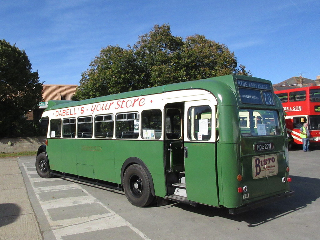 Showing its rear entry, another bus that's been running at… | Flickr