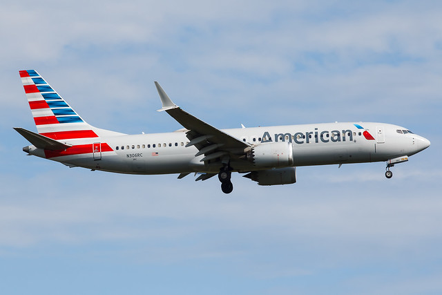 American Airlines | N306RC | Boeing 737-8 MAX | JFK | KJFK