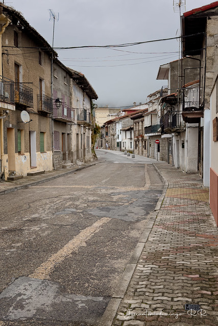 Calle de un pueblo de Castilla