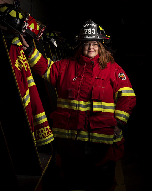 Julie Fish, Firefighter Montgomery Fire and Rescue