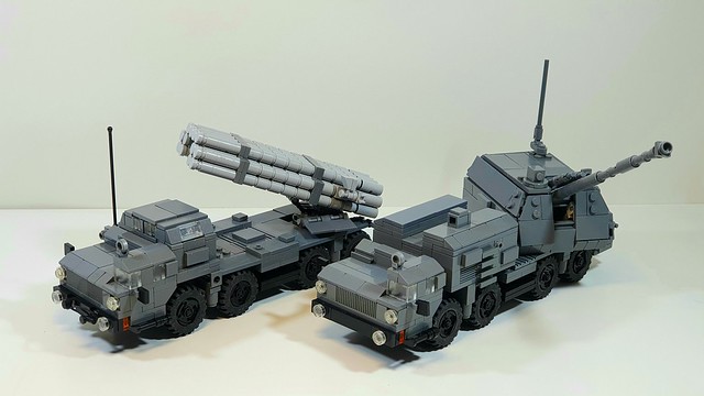 LEGO  moc: Russian   BM-30 