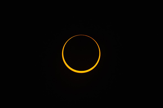 2023 Annular Solar Eclipse near Albuquerque