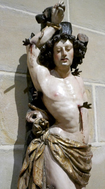 St Sébastien, XVIe siècle, musée diocésain D'Museoa, Santa María del Coro, Saint Sébastien, Guipuscoa, Pays basque, Espagne.