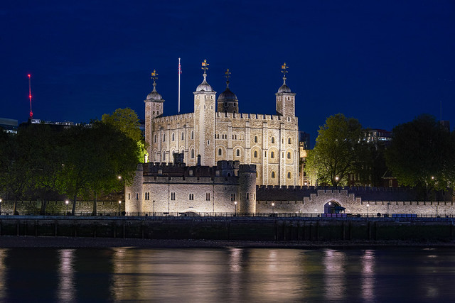 The Tower of London Glows