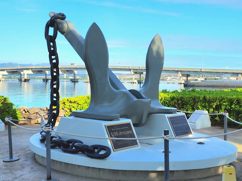 USS Arizona Anchor Mack Womack Flickr