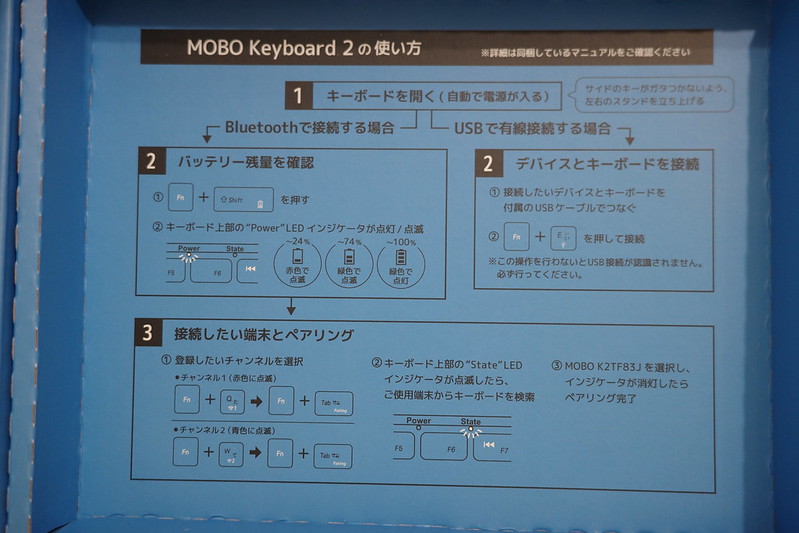 004Ricoh GRⅢx MOBO Keyboard2パッケージの底かんたんマニュアル