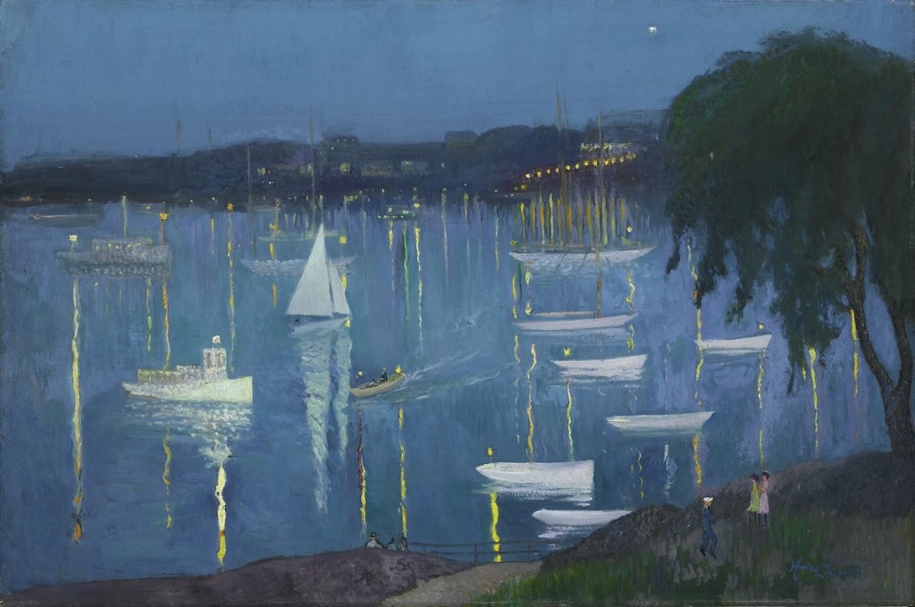 Richard Hayley Lever «Nocturne, Marblehead, Massachusetts», 1913