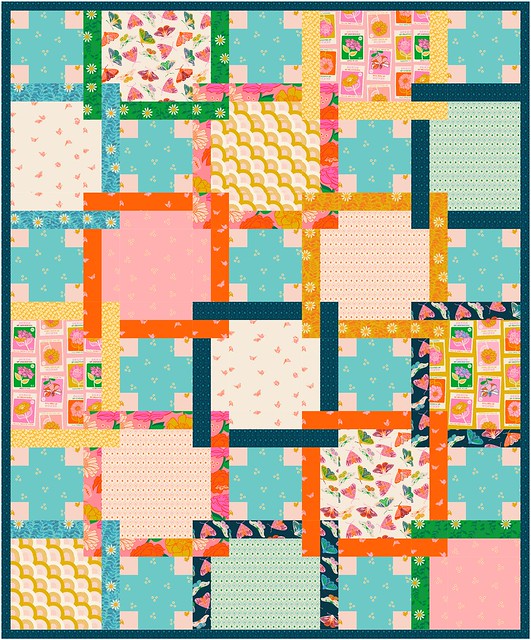 The Judy Quilt in Flowerland