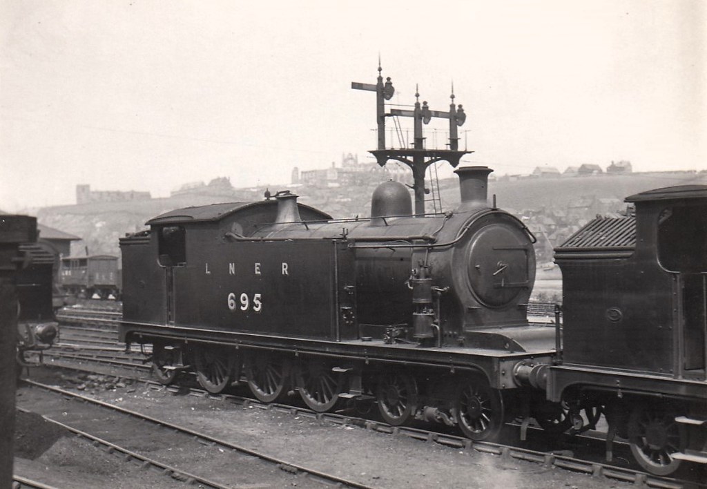 Ex-NER 'Whitby tank', LNER Class A6 no.695 at Whitby