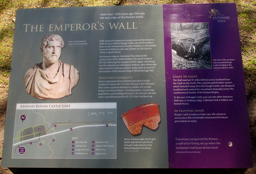 Antonine Wall at Falkirk Information Board