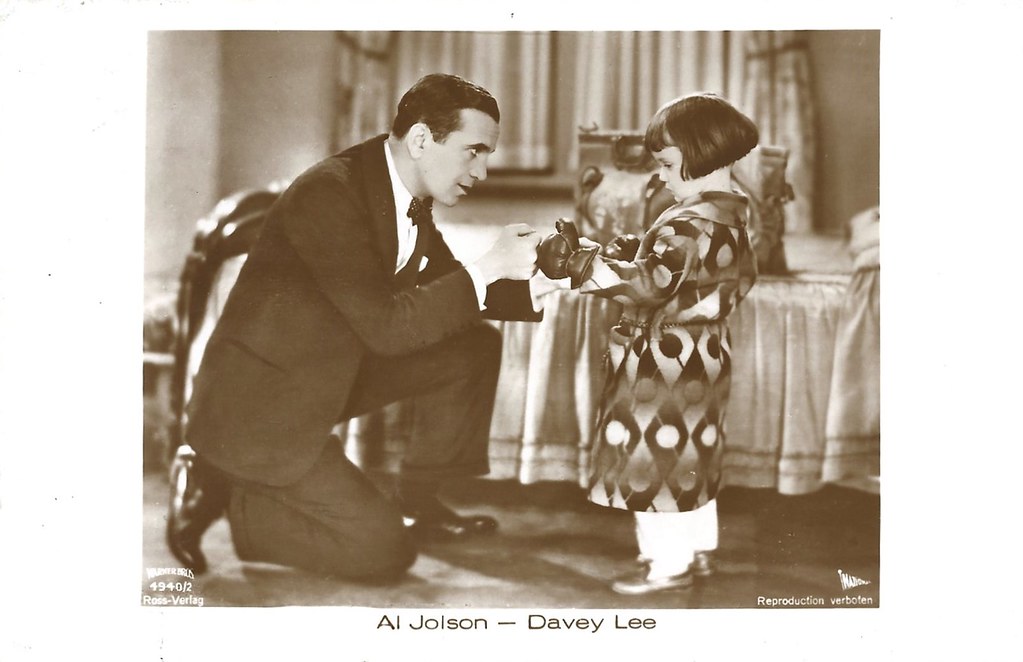 Al Jolson and Davey Lee in Say It WIth Songs (1929)