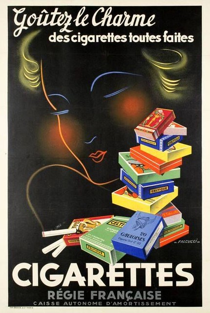 French Cigarettes - 1938