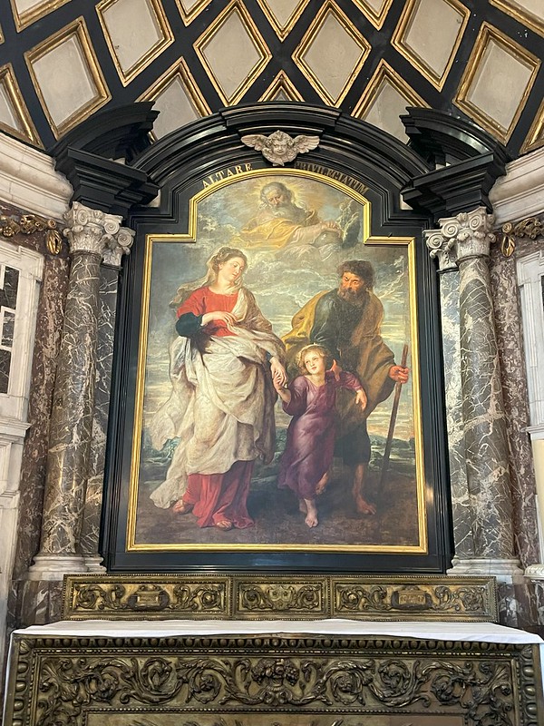 El regreso de la Sagrada Familia de Egipto (1620) de Peter Rubens
