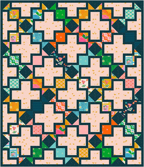 The Tabitha Quilt in Flowerland