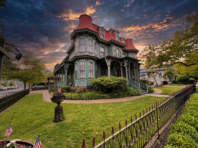 Victorian House in Cape May, New Jersey