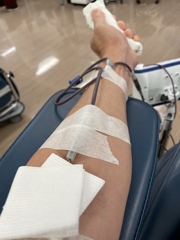 Donating whole blood #6
