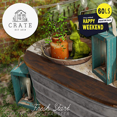 For The Happy Weekend Sale it's the Fresh Start Set from crate!!