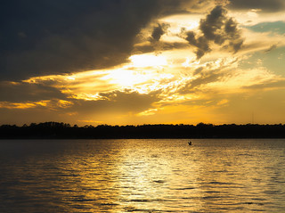 DR Lake sunset