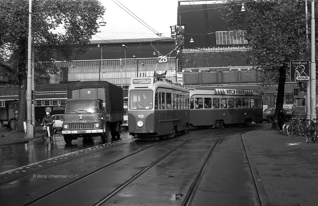 Amsterdam trams 1971