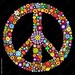 ☮️ #Peace #Sign #Floral #Art ● #Design #Copyright #BluedarkArt #TheChameleonArt